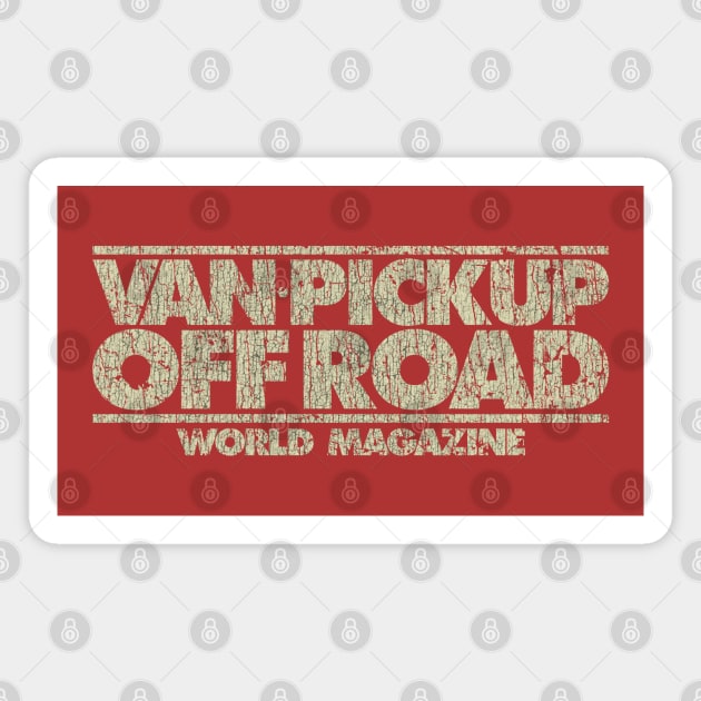 Van, Pickup, and Off-Road World Magazine 1979 Magnet by JCD666